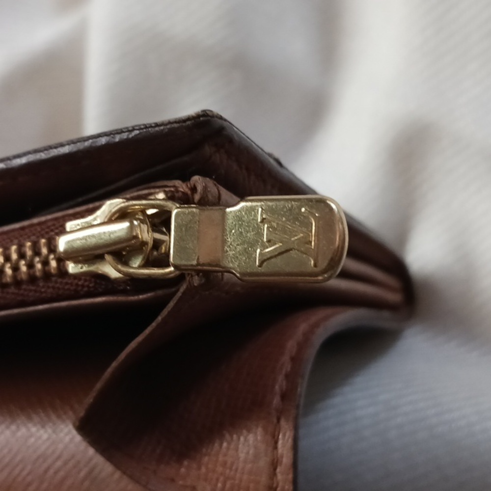 Louis Vuitton Sarah Long Vtg.Brown Monogram Wallet - Picture 5 of 7